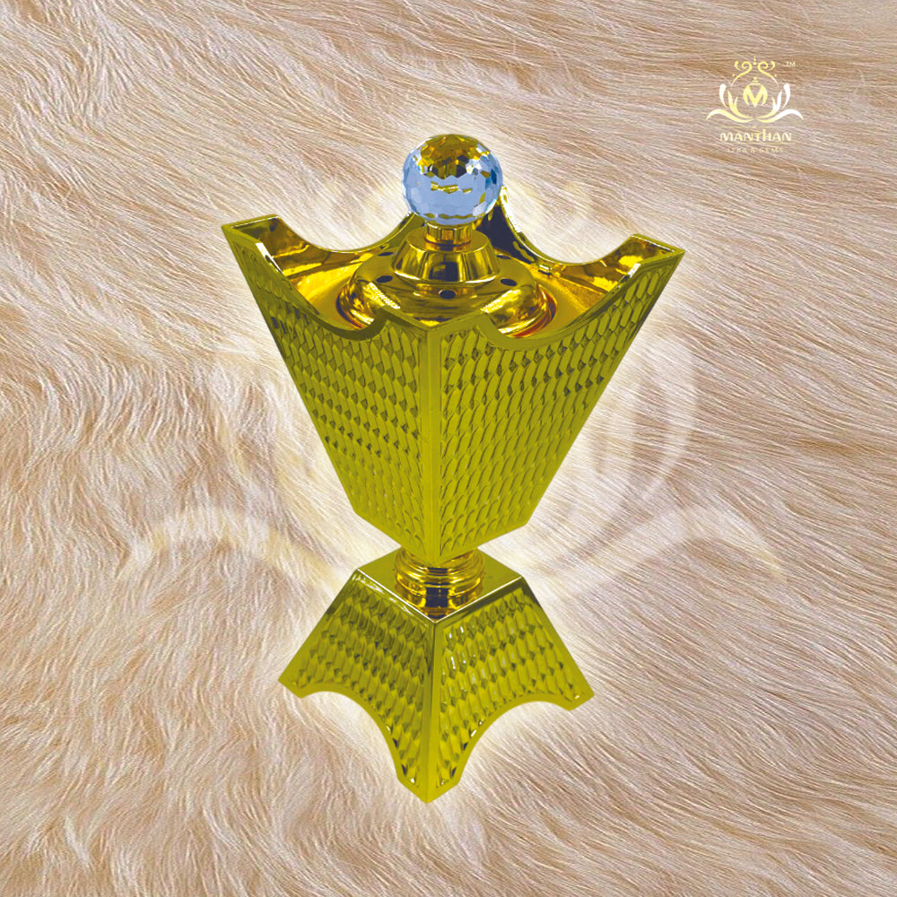 Golden Bakhoor Burner (Non-Electric)
