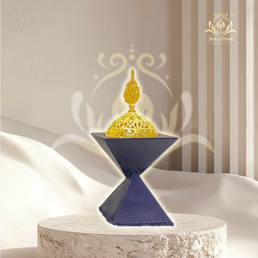 Pyramid Puprle Bakhoor Burner (Non-Electric)
