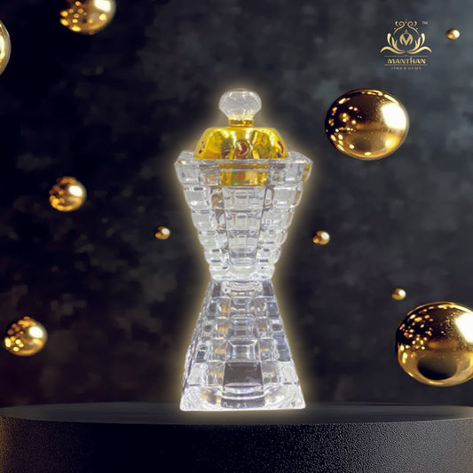 Royale Glass Tower Bakhoor Burner (Non-Electric)