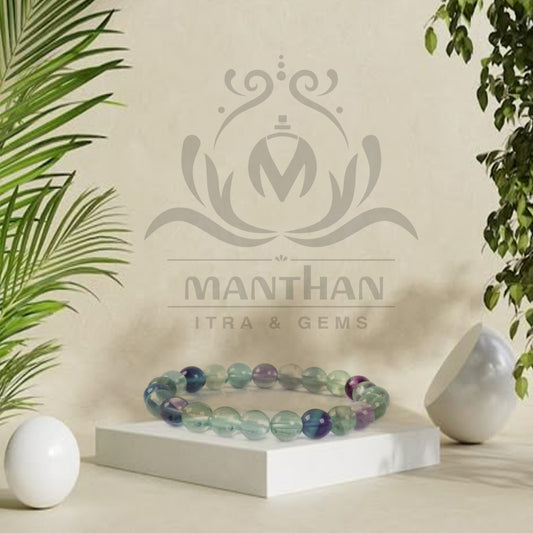 Natural Multi Fluorite Bracelet