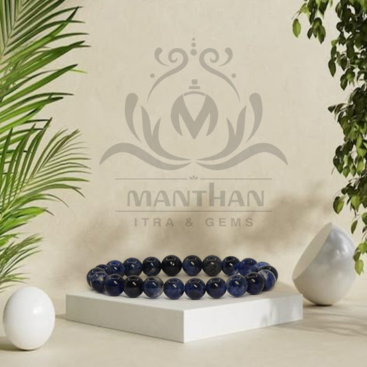 Natural Blue Sodalite Bracelet