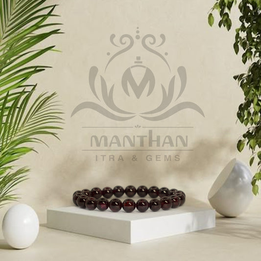 Natural Red Garnet Bracelet