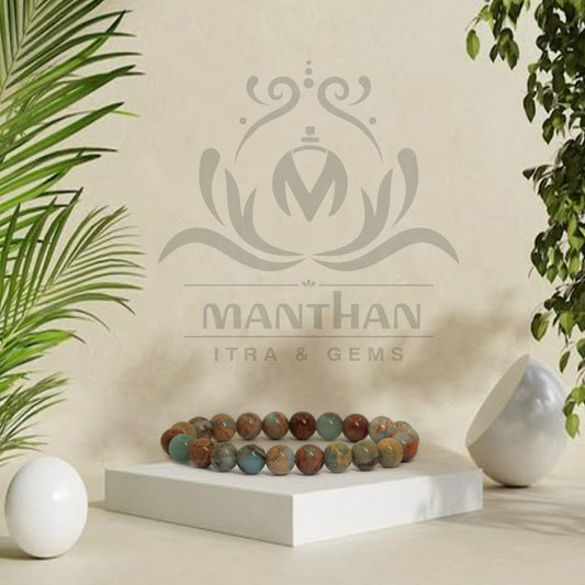Natural Copper Turquoise Bracelet