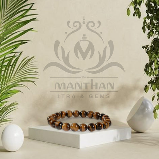 Natural Yellow Tiger Eye Bracelet