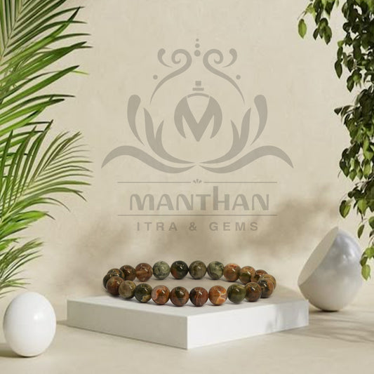 Natural Rhyolite Jasper Bracelet